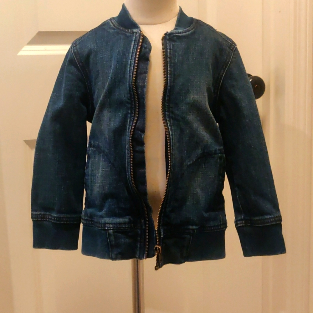 Genuine Kids from Oshkosh 4T boy navy Jean jacket